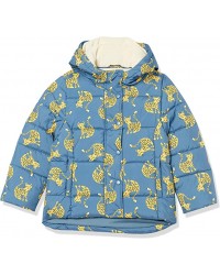 Blue, Cat Girls and Toddlers' Heavyweight Hooded Puffer Jacket