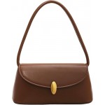 Retro Shoulder Bag for Women, Leather Small Tote Handbag Hobo Cute Clutch Shoulder Purse, Vantage Design