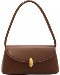 Retro Shoulder Bag for Women, Leather Small Tote Handbag Hobo Cute Clutch Shoulder Purse, Vantage Design