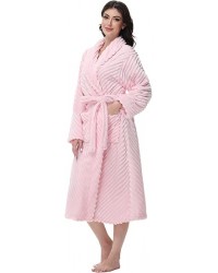 Premium Robes for Women - Super Soft Cozy Fleece Womens Robe Plush Long 