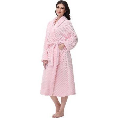 Premium Robes for Women - Super Soft Cozy Fleece Womens Robe Plush Long 