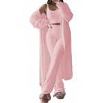 Women's winter pajamas three piece set