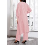 Women's winter pajamas three piece set